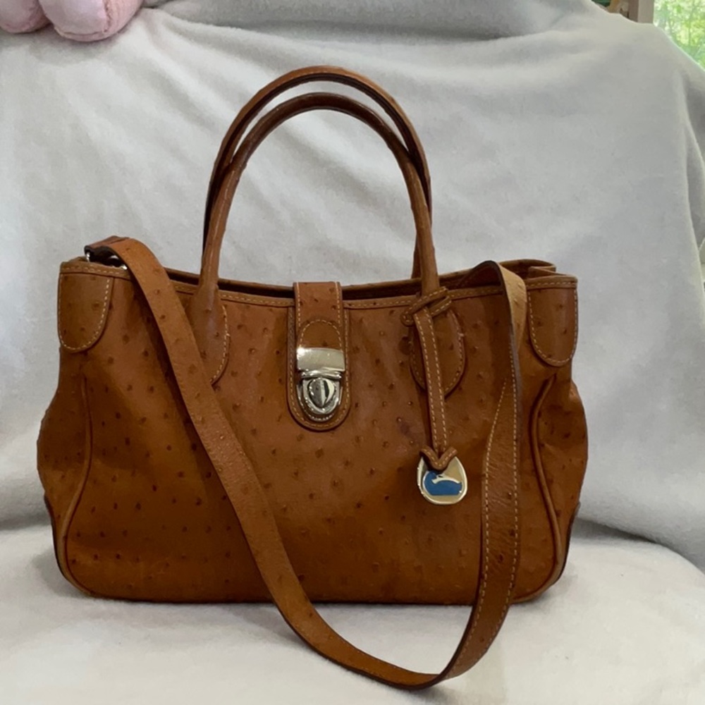 Dooney and Bourke Ostrich leather